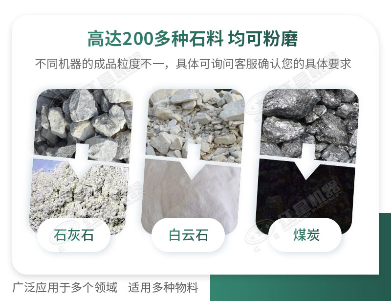 開廠如何選擇磨粉機(jī)型號？磨粉碎機(jī)有哪些型號？