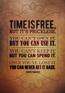 time is priceless